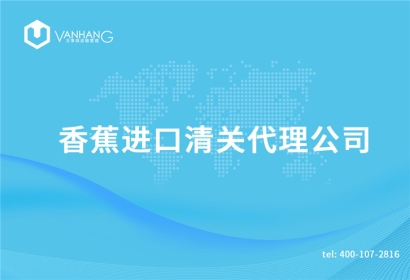 香蕉進口清關代理公司
