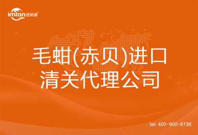 毛蚶(赤貝)進口清關代理公司