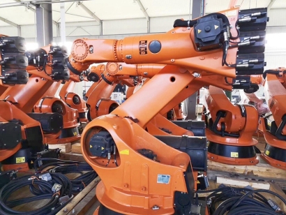 日本二手工業機器人進口報關流程-19年舊設備AEO報關行